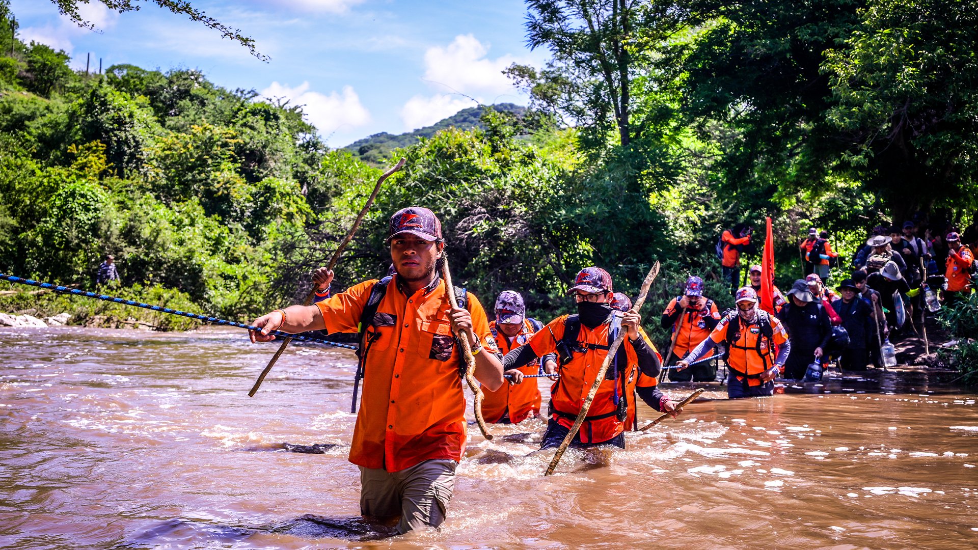 Cruce de río en el TOP Legendarios
